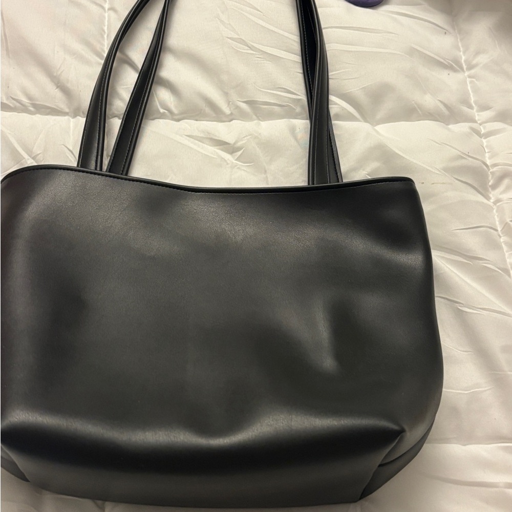 Elegant Black Tote Bag